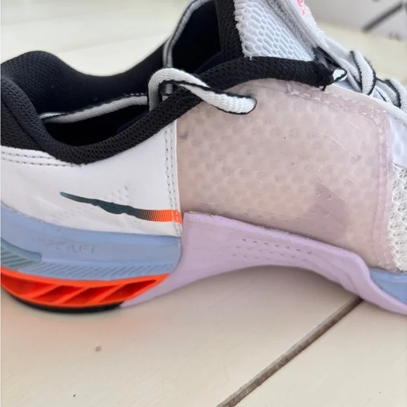 Nike Metcon 7 Premium White Doll Blue Orange Purple DM0335-155 Women's Size 7 - Picture 14 of 16